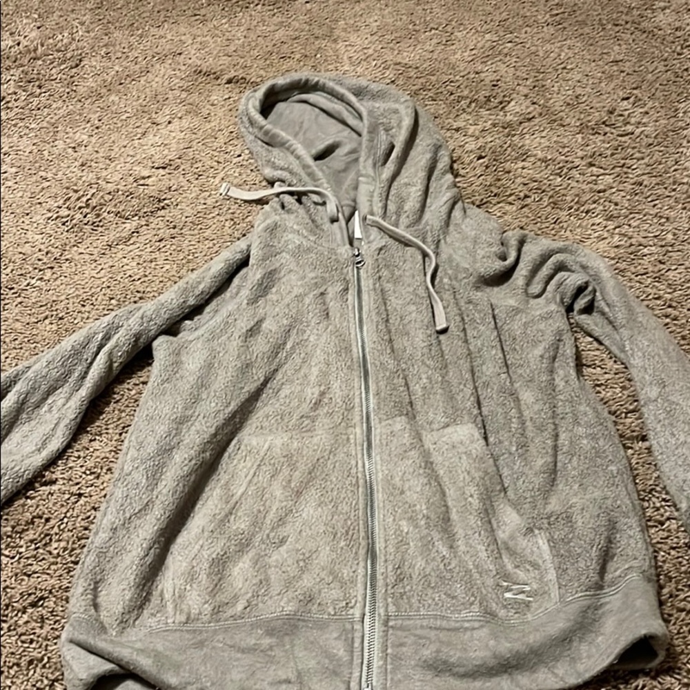 Billabong terry cloth sweater
